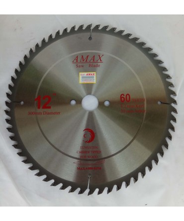 LƯỠI CƯA AMAX KT: 300X3,2X30X60
